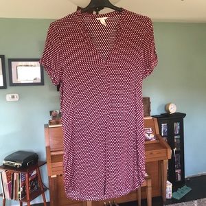 Red & White Polka Dot Dress